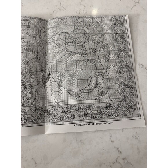 Peaceable Kingdom Cross Stitch Pattern Teresa Wentzler Leaflet #2249 - Picture 4 of 4